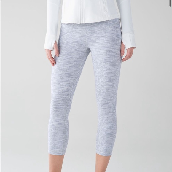 Lululemon Wunder Under Crop III Wee Are From Space